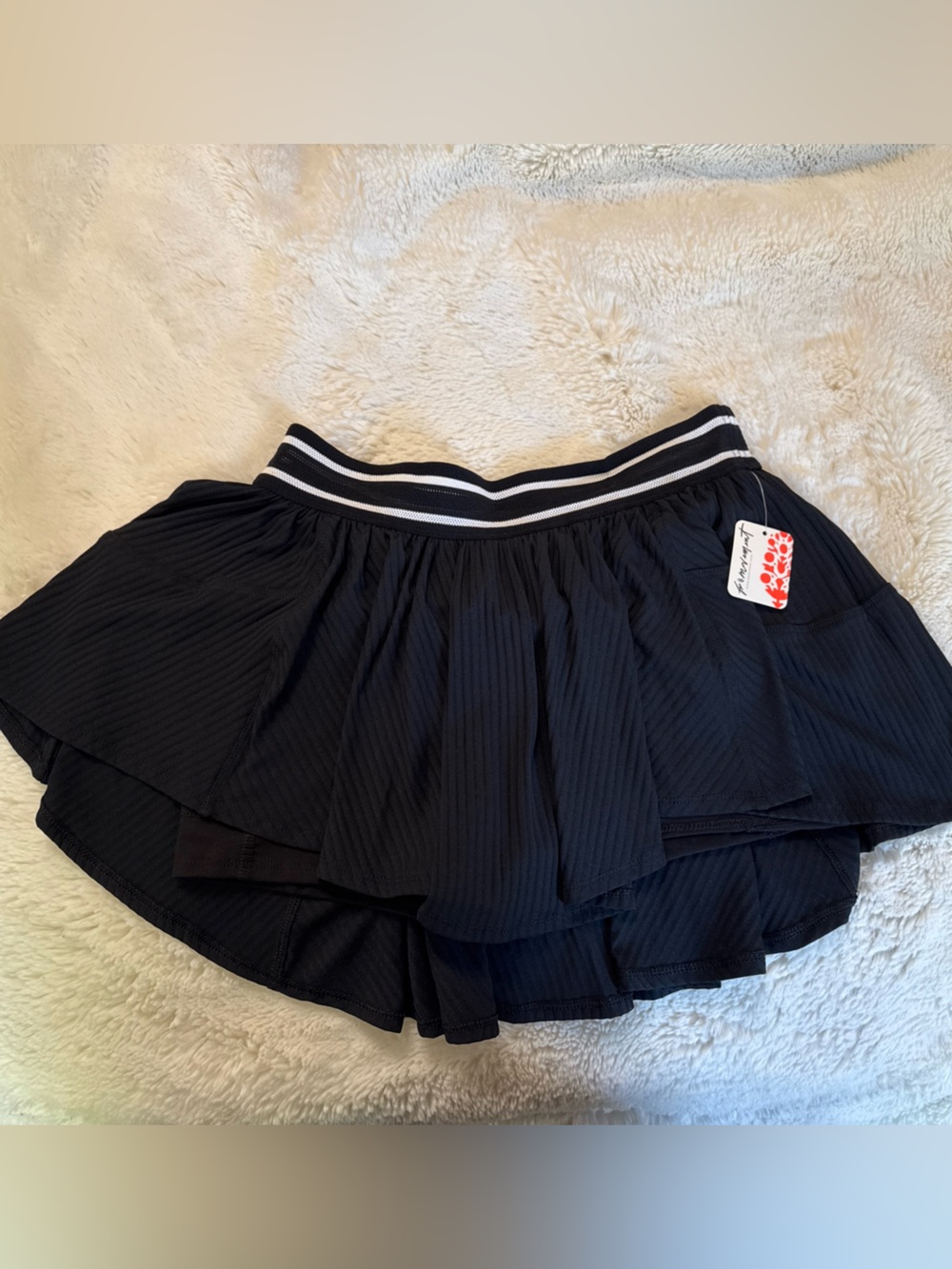 Women’s Medium FP Movement by Free People Black Sultry Skirt|Skort